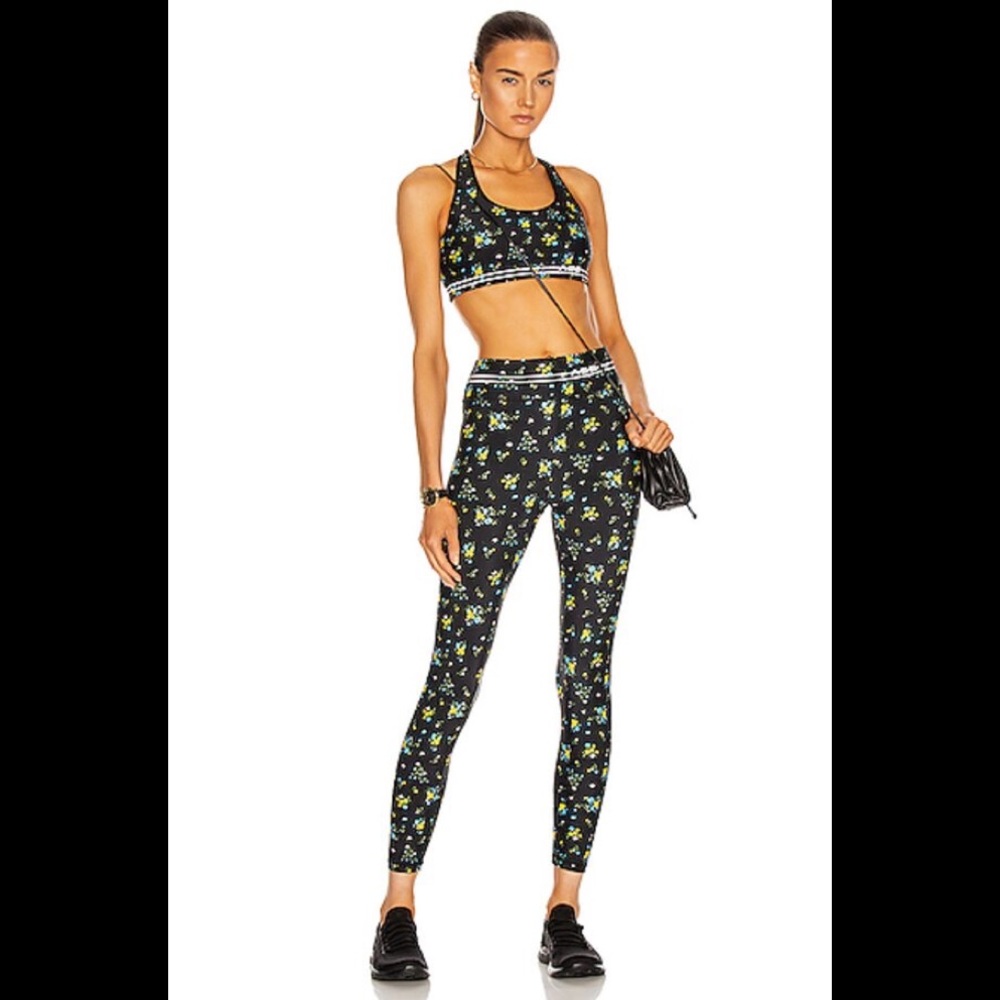 Adam Selman Sport Top And Leggings Set Cross-Back Size XXL